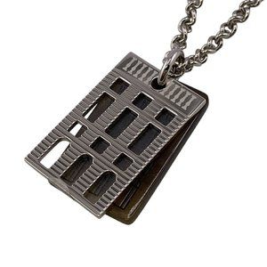 HERMES Brown Necklace